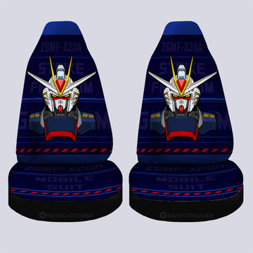 ZGMF-X20A Strike Freedom Car Seat Covers Custom Car Accessories - Gearcarcover - 1