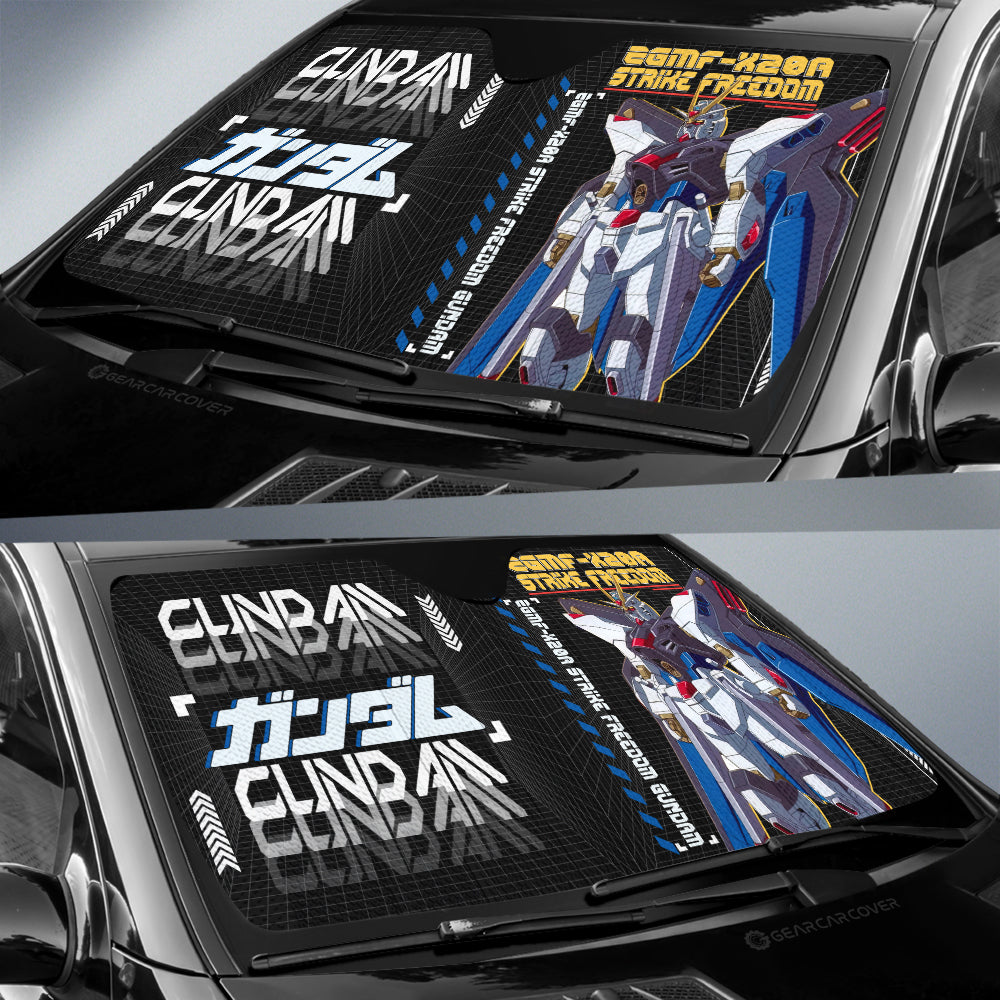 ZGMF-X20A Strike Freedom Car Sunshade Custom Car Interior Accessories - Gearcarcover - 3