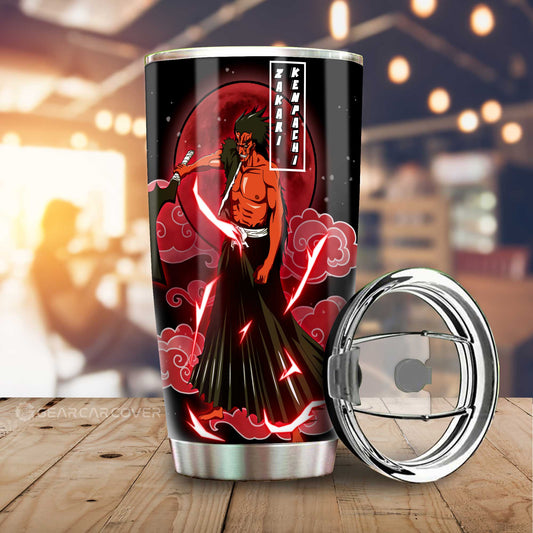 Zaraki Kenpachi Bankai Tumbler Cup Custom Bleach Car Interior Accessories - Gearcarcover - 1