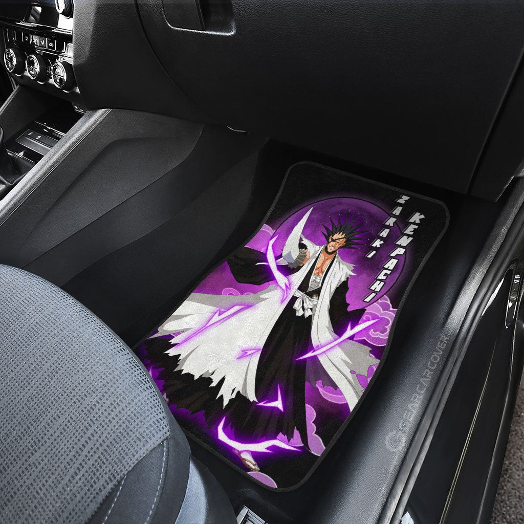 Zaraki Kenpachi Car Floor Mats Custom Bleach Anime Car Accessories - Gearcarcover - 4