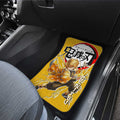 Zenitsu Agatsuma Car Floor Mats Custom Car Accessories - Gearcarcover - 3