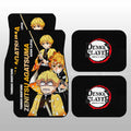 Zenitsu Agatsuma Car Floor Mats Custom - Gearcarcover - 1