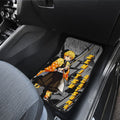 Zenitsu Agatsuma Car Floor Mats Custom Mix Mangas - Gearcarcover - 4