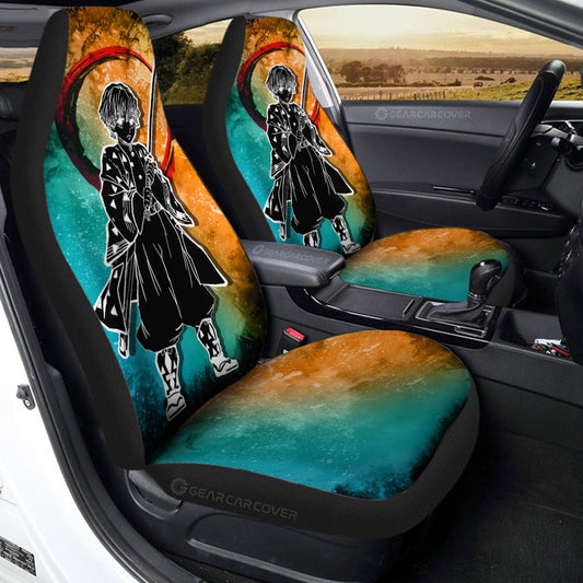 Zenitsu Agatsuma Car Seat Covers Custom Car Accessories - Gearcarcover - 2