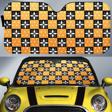 Zenitsu Agatsuma Car Sunshade Custom Anime Car Accessories - Gearcarcover - 1