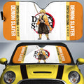 Zenitsu Agatsuma Car Sunshade Custom Car Accessories For Fans - Gearcarcover - 1