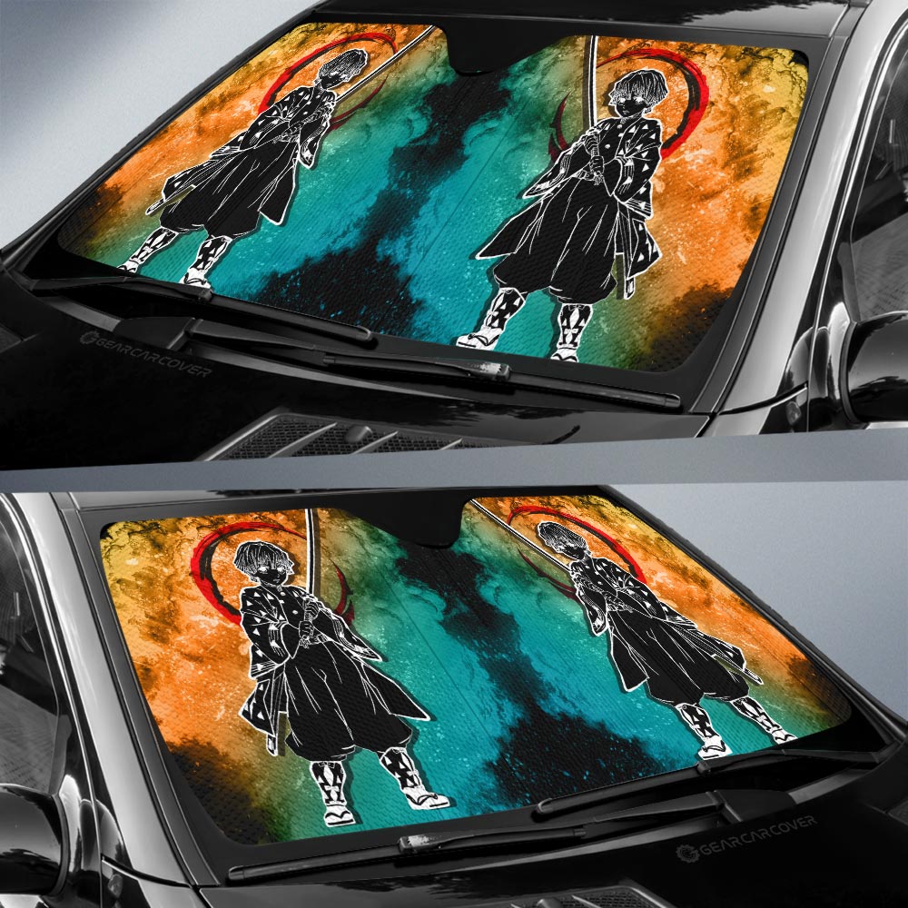 Zenitsu Agatsuma Car Sunshade Custom Car Accessories - Gearcarcover - 2
