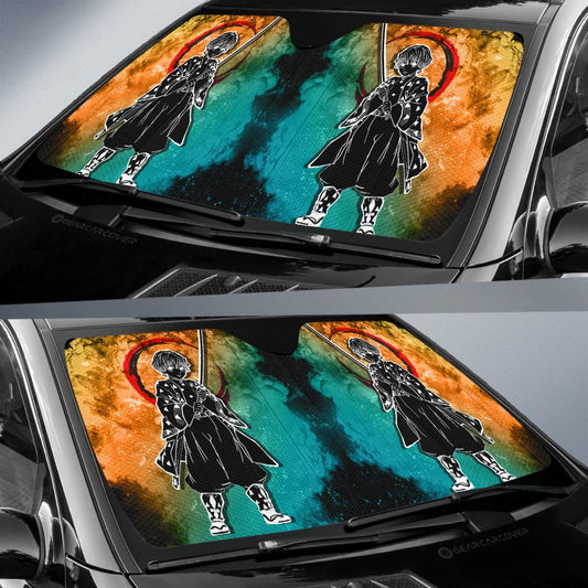 Zenitsu Agatsuma Car Sunshade Custom Car Accessories - Gearcarcover - 2
