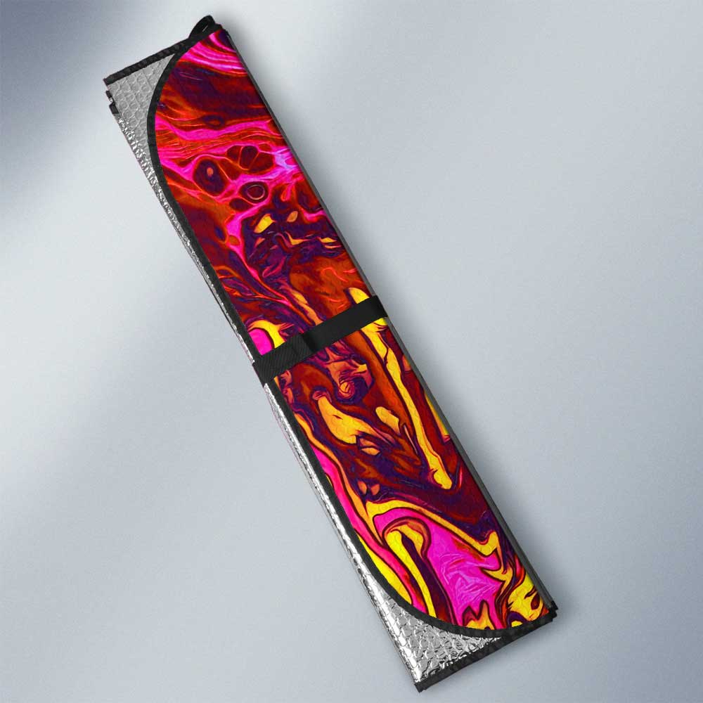 Zenitsu Agatsuma Car Sunshade Custom Car Accessories - Gearcarcover - 3