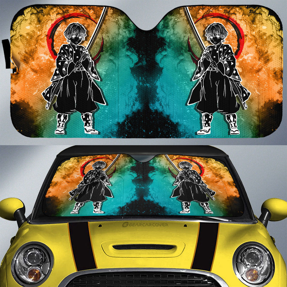 Zenitsu Agatsuma Car Sunshade Custom Car Accessories - Gearcarcover - 1