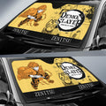 Zenitsu Agatsuma Car Sunshade Custom Car Accessories Manga Style - Gearcarcover - 2