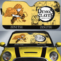 Zenitsu Agatsuma Car Sunshade Custom Car Accessories Manga Style - Gearcarcover - 1