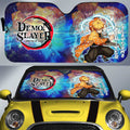 Zenitsu Agatsuma Car Sunshade Custom Characters Car Accessories - Gearcarcover - 1