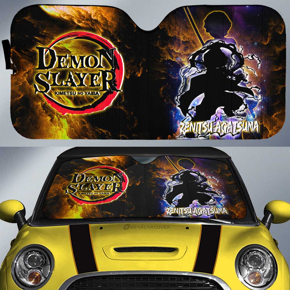 Zenitsu Agatsuma Car Sunshade Custom - Gearcarcover - 1