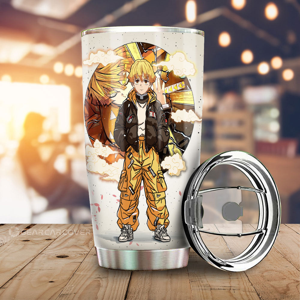 Zenitsu Agatsuma Tumbler Cup Anime Collection - Gearcarcover - 1