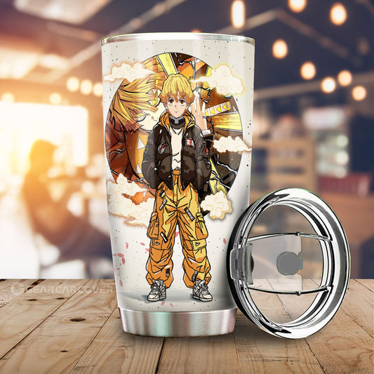 Zenitsu Agatsuma Tumbler Cup Anime Collection - Gearcarcover - 1