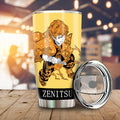 Zenitsu Agatsuma Tumbler Cup Custom Car Accessories Manga Style - Gearcarcover - 2
