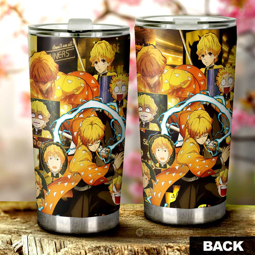 Zenitsu Agatsuma Tumbler Cup Custom - Gearcarcover - 3