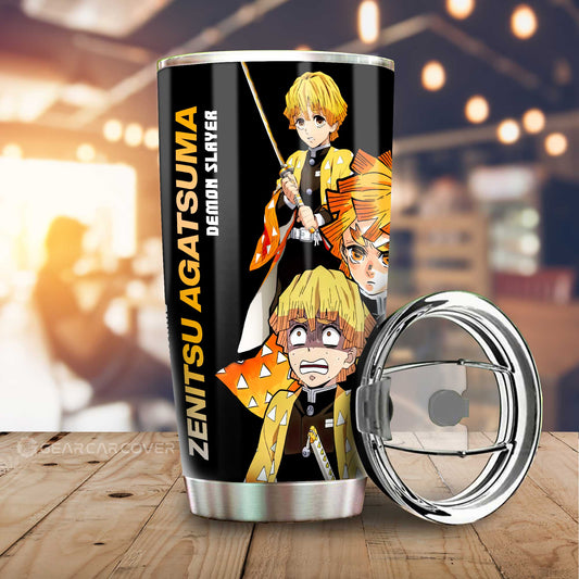 Zenitsu Agatsuma Tumbler Cup Custom - Gearcarcover - 1