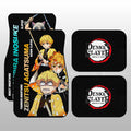 Zenitsu And Inosuke Car Floor Mats Custom - Gearcarcover - 2