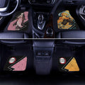Zenitsu And Nezuko Car Floor Mats Custom Car Accessories - Gearcarcover - 3