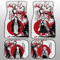 Zenitsu And Nezuko Car Floor Mats Custom Japan Style Car Interior Accessories - Gearcarcover - 1