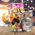 Zenitsu And Nezuko Tumbler Cup Custom Car Accessories - Gearcarcover - 2