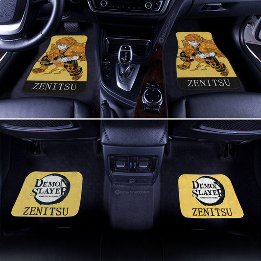 Zenitsu Car Floor Mats Custom Car Accessories - Gearcarcover - 2