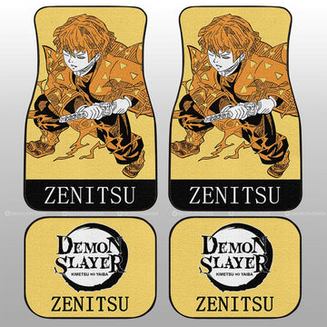 Zenitsu Car Floor Mats Custom Car Accessories - Gearcarcover - 1