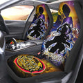 Zenitsu Car Seat Covers Custom Silhouette Style - Gearcarcover - 2