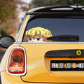 Zenitsu Car Sticker Custom Car Accessories - Gearcarcover - 1