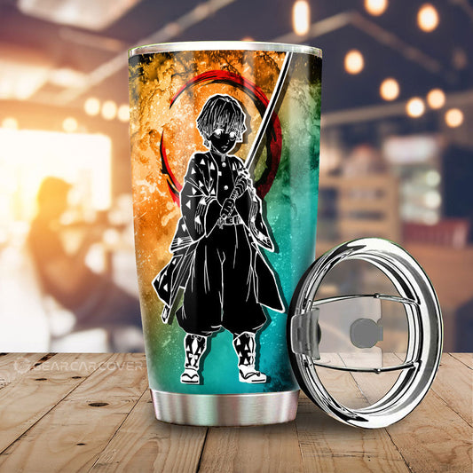 Zenitsu Nezuko Tumbler Cup Custom Car Accessories - Gearcarcover - 1