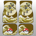Zeraora Car Floor Mats Custom Pokemon Car Accessories - Gearcarcover - 1