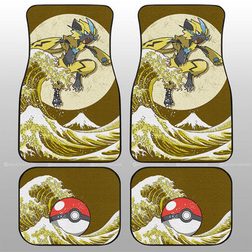 Zeraora Car Floor Mats Custom Pokemon Car Accessories - Gearcarcover - 1
