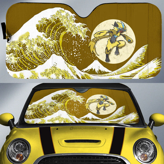 Zeraora Car Sunshade Custom Pokemon Car Accessories - Gearcarcover - 1