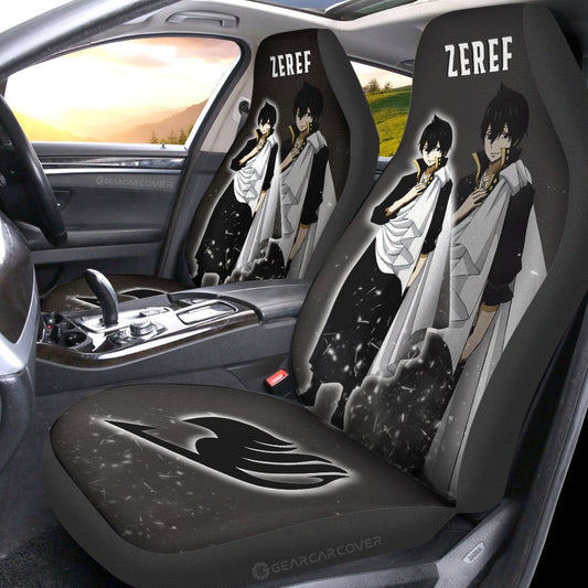Zeref Car Seat Covers Custom Fairy Tail Anime - Gearcarcover - 2