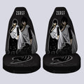 Zeref Car Seat Covers Custom Fairy Tail Anime - Gearcarcover - 4