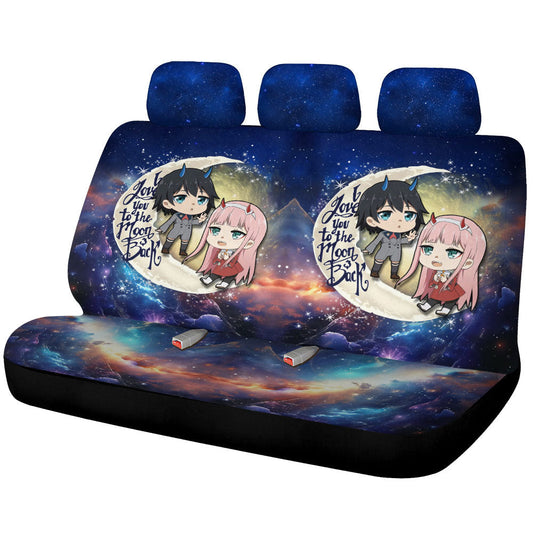 Zero And Hiro Car Back Seat Covers Custom Car Accessories - Gearcarcover - 1