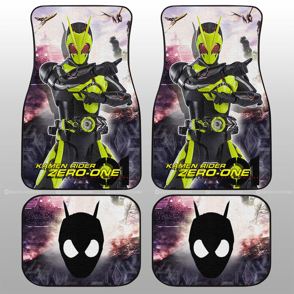 Zero One Car Floor Mats Custom Kamen Rider Car Accessories - Gearcarcover - 1