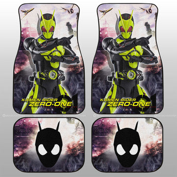 Zero One Car Floor Mats Custom Kamen Rider Car Accessories - Gearcarcover - 1