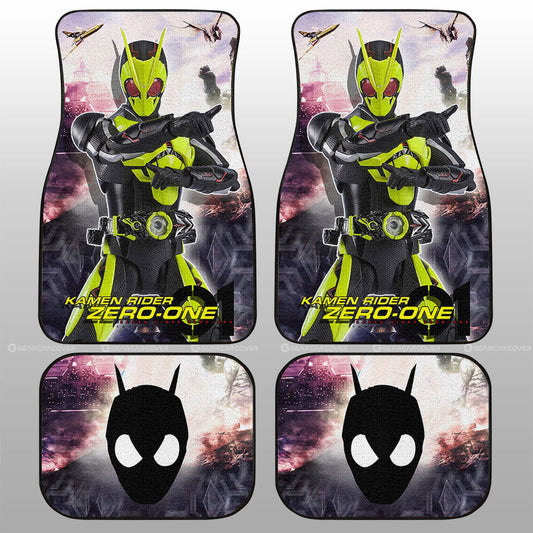 Zero One Car Floor Mats Custom Kamen Rider Car Accessories - Gearcarcover - 1