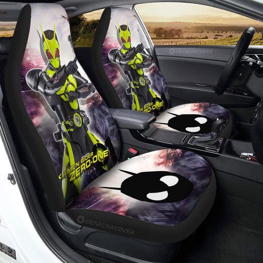 Zero One Car Seat Covers Custom Kamen Rider Car Accessories - Gearcarcover - 2