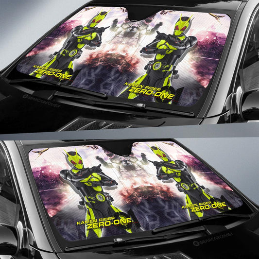 Zero One Car Sunshade Custom Kamen Rider Car Accessories - Gearcarcover - 2