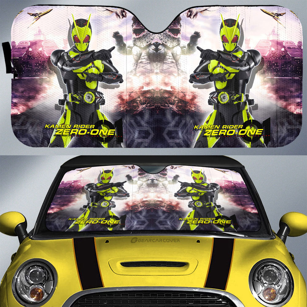 Zero One Car Sunshade Custom Kamen Rider Car Accessories - Gearcarcover - 1