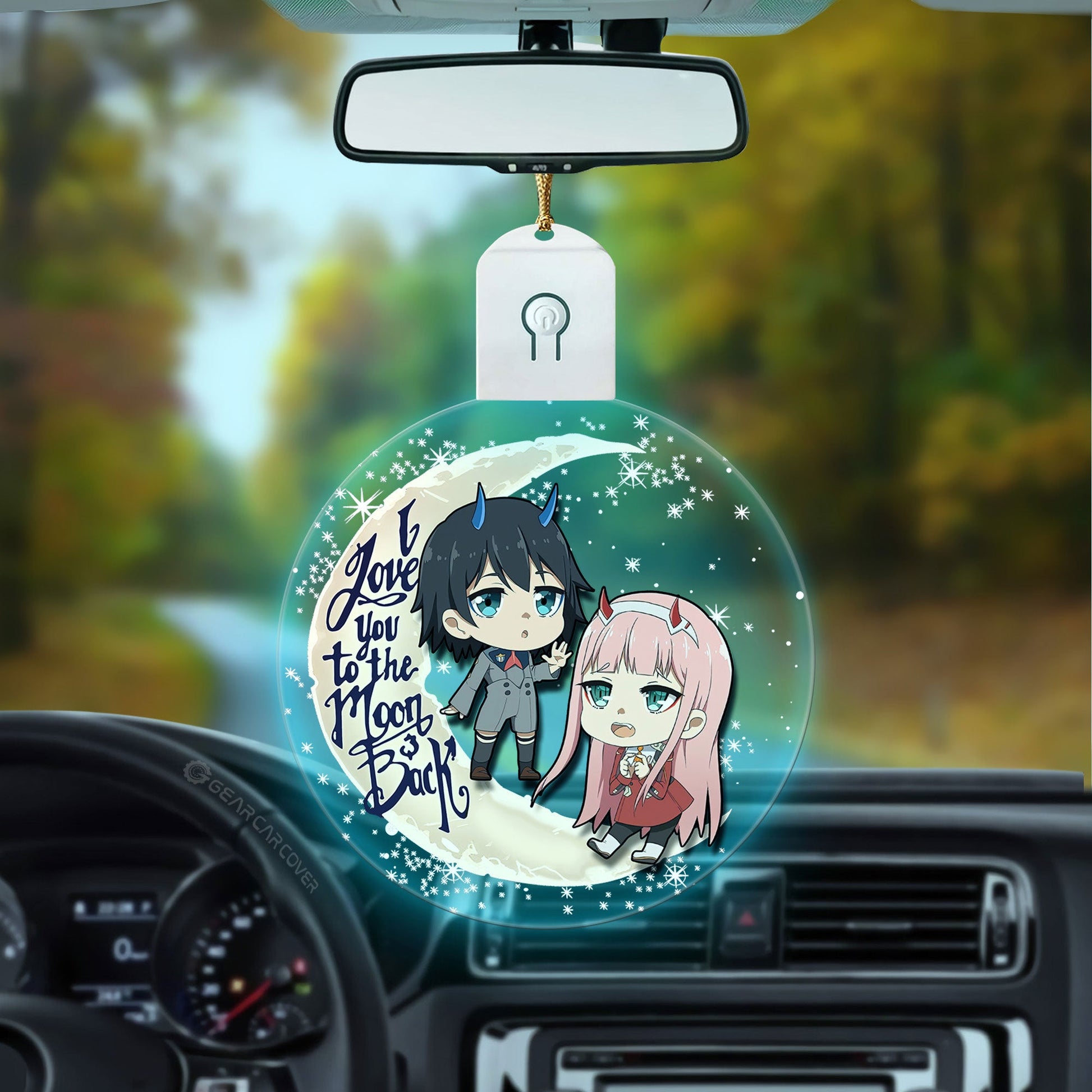 Zero Two Hiro Led Ornament Custom Car Decorations - Gearcarcover - 3