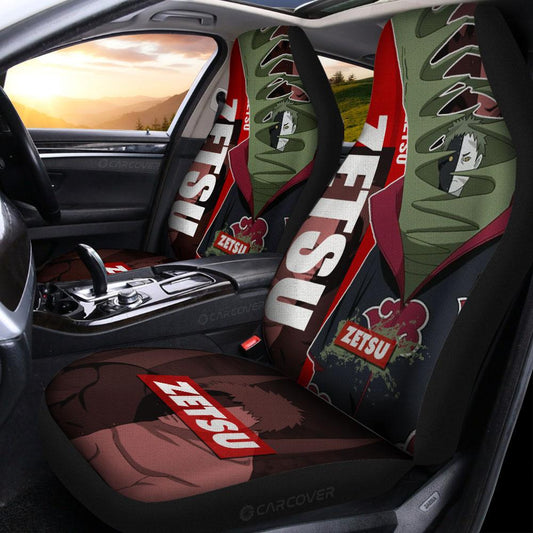 Zetsu Akatsuki Car Seat Covers Custom Anime Car Accessories - Gearcarcover - 2