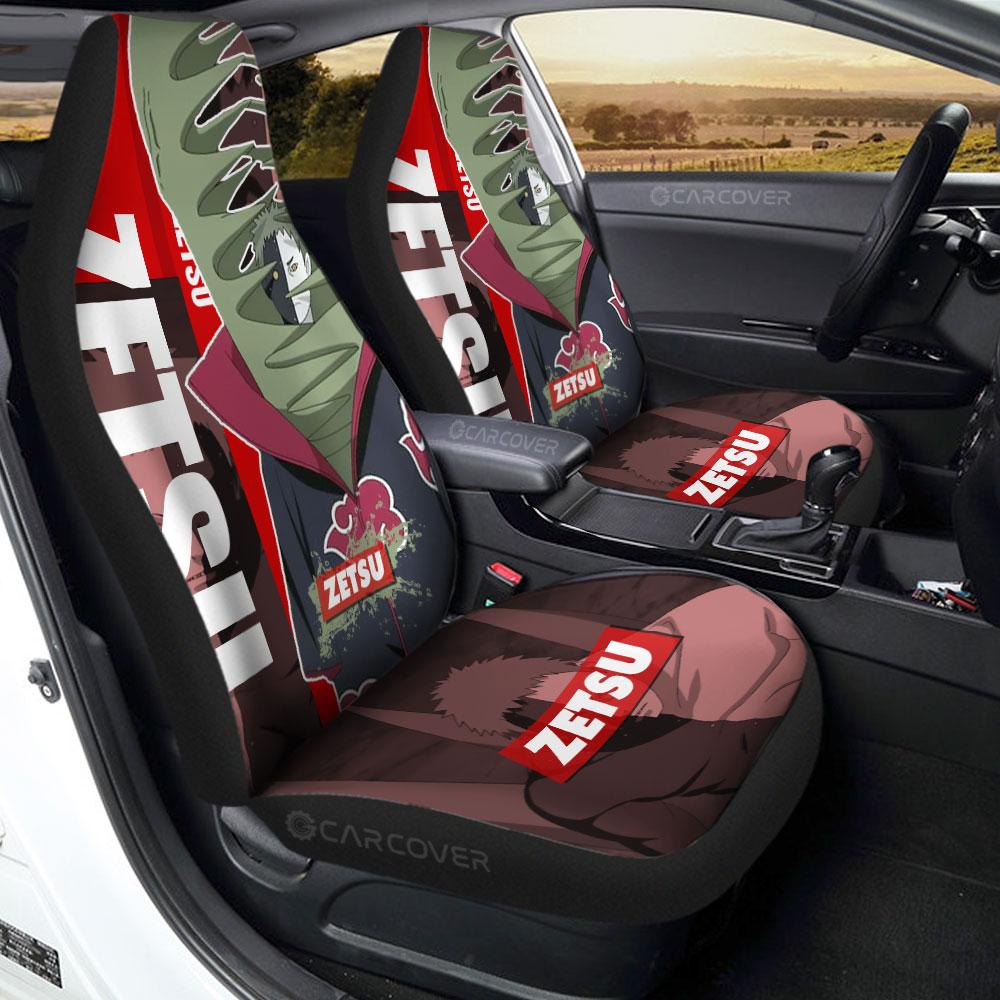 Zetsu Akatsuki Car Seat Covers Custom Anime Car Accessories - Gearcarcover - 1