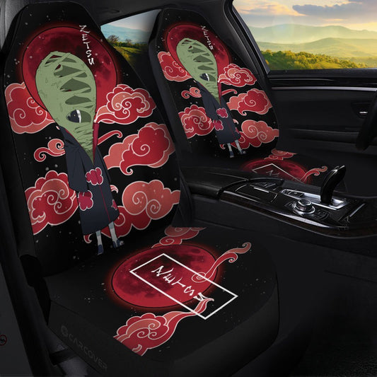 Zetsu Akatsuki Car Seat Covers Custom Anime Car Accessories - Gearcarcover - 1