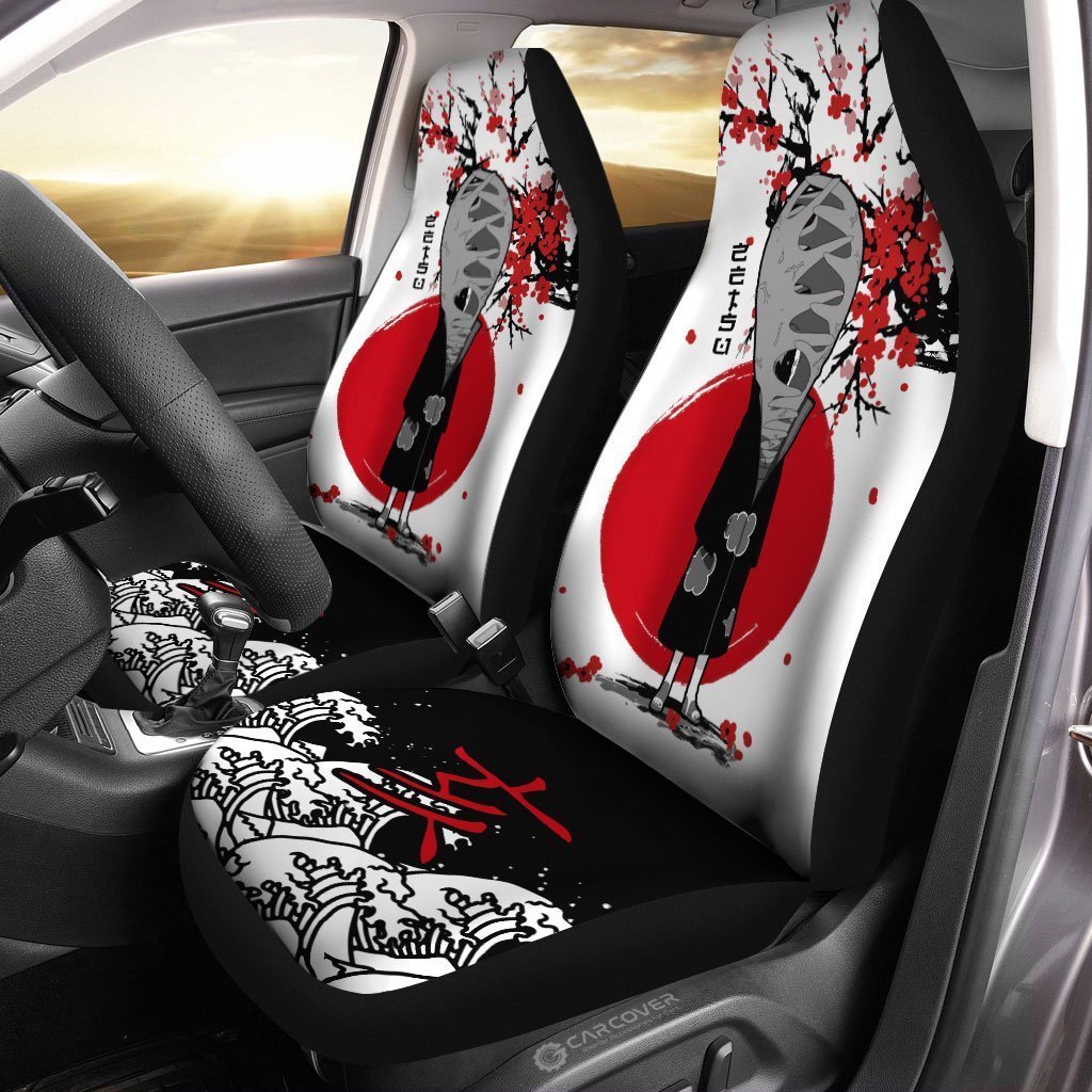 Zetsu Akatsuki Car Seat Covers Custom Japan Style Anime Car Accessories - Gearcarcover - 2