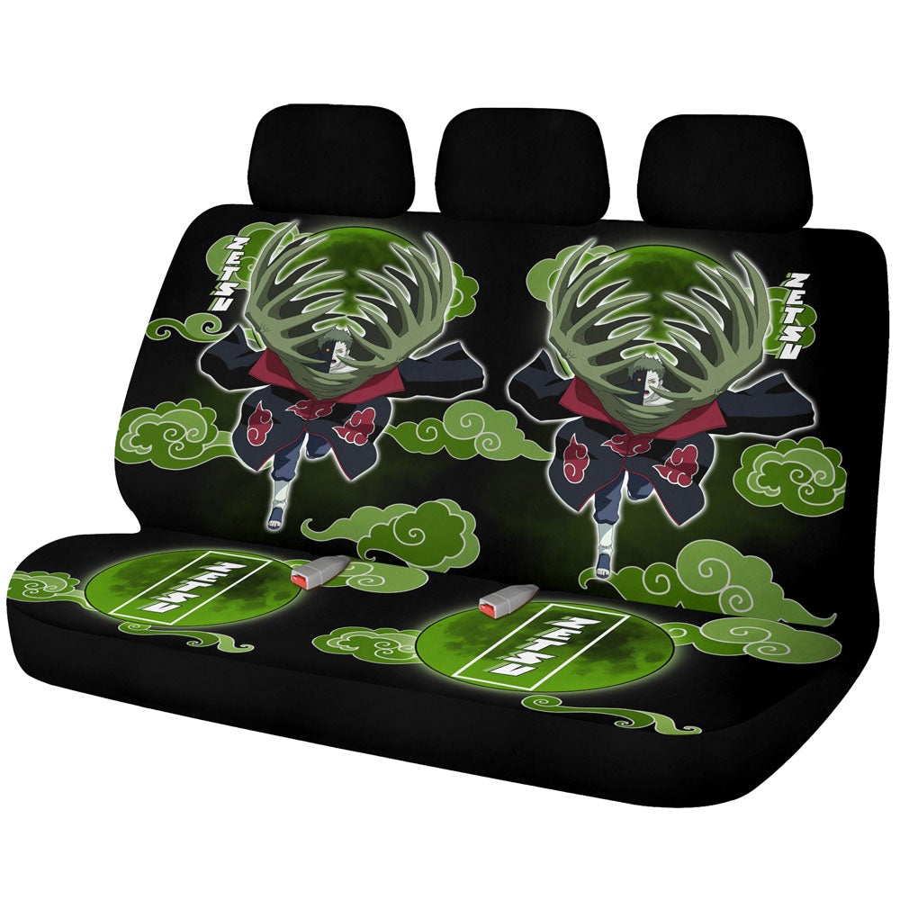 Zetsu Car Back Seat Covers Custom Anime Car Accessories - Gearcarcover - 1